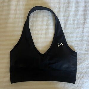 TLF Halter Black Women's Sports Bra